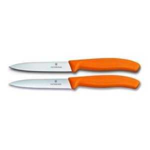 Swiss Classic Set x2 Cuchillos para Fruta con Filo Mixto (Dentado y Liso)