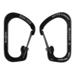 SlideLock Carabiner Mosquetón #2 en Acero