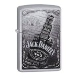 Encendedor Satin Chrome Jack Daniel's Ref. 29285