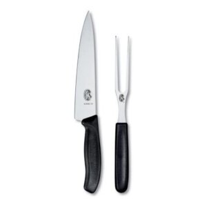 Swiss Classic Set para Trinchar (Cuchillo de 19cm y Tenedor de 15cm)